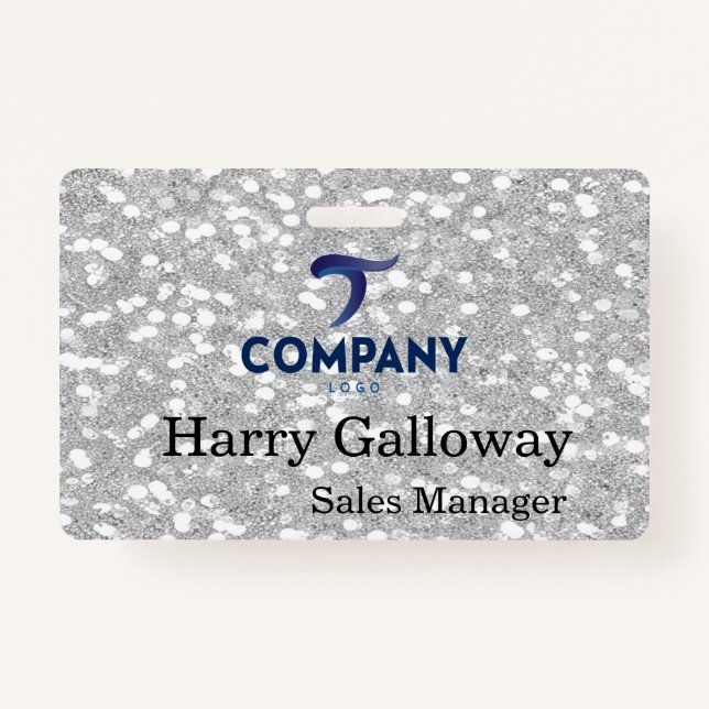 Branded Personalised Corporate Business Company ID Badge (Front)
