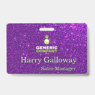 Branded Personalized Corporate Business Company ID Badge