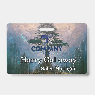 Branded Personalized Corporate Business Company ID Badge