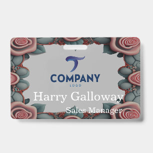 Branded Personalized Corporate Business Company ID Badge
