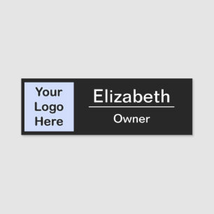 Branded Small Business Retail Your Logo Here Name Tag