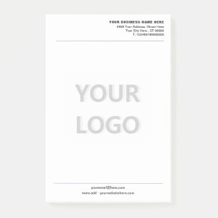 Branded Stationery Business Post-it® Notes Example