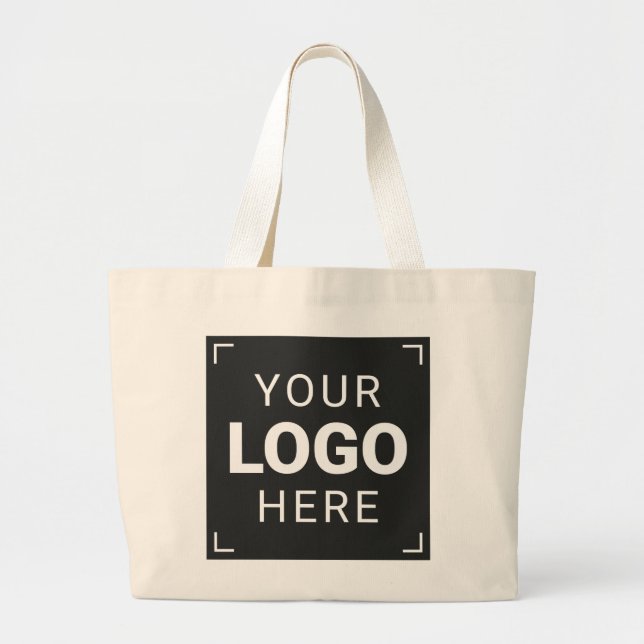 Branded Tote with Your Logo (Front)