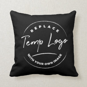 Branded with Your Corporate Logo on Black Cushion