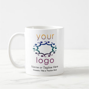 Branded with Your Logo and Customised Details Coffee Mug