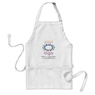 Branded with Your Logo and Details Customised Standard Apron
