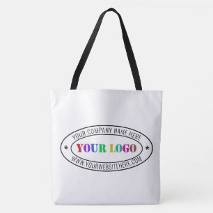 Branded Your Business Logo Tote Bag Example