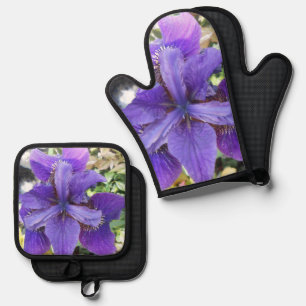 Brandeis Oven Mitt & Pot Holder Set