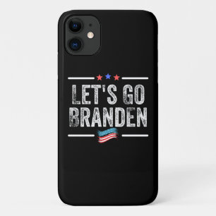 branden conservative, flag funny anti biden t-shir iPhone 11 case