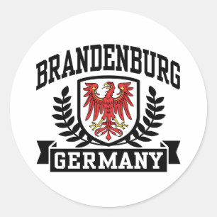 Brandenburg Classic Round Sticker