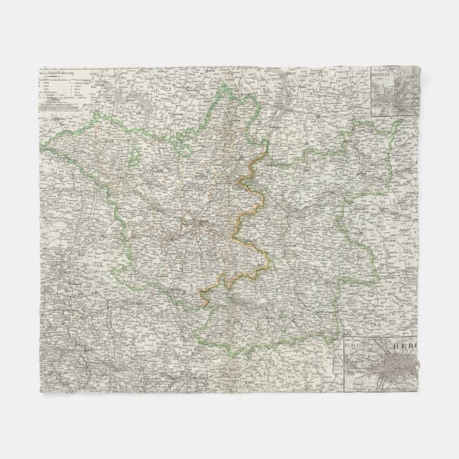 Brandenburg Fleece Blanket (Front (Horizontal))