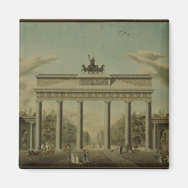 Brandenburg Gate, 1812 Magnet (Front)