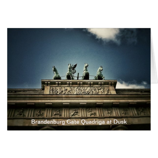 Brandenburg Gate Berlin Birthday (Front Horizontal)