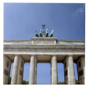 Brandenburg Gate, Berlin, Germany Ceramic Tile