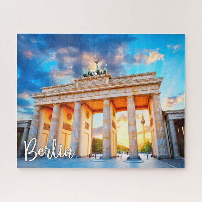 Brandenburg Gate, Berlin, Germany Jigsaw Puzzle (Horizontal)