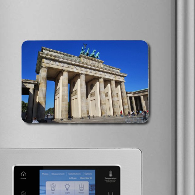 Brandenburg Gate, Berlin, Germany Magnet (Brandenburg Gate, Berlin, Germany Flexible Magnet)