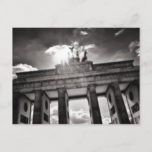 Brandenburg Gate Berlin Germany Postcard