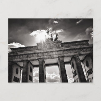 Brandenburg Gate Berlin Germany Postcard