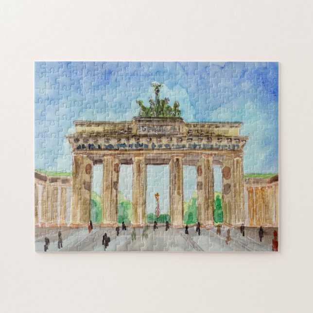 Brandenburg Gate Berlin Jigsaw Puzzle (Horizontal)