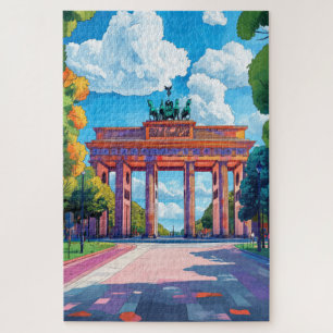 Brandenburg Gate, Berlin. Jigsaw Puzzle