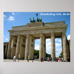 Brandenburg Gate, Berlin Poster