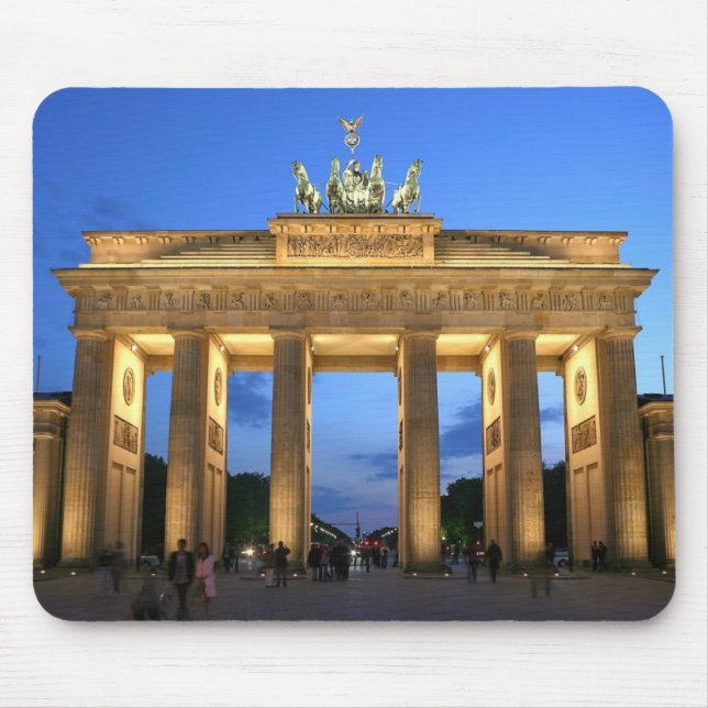 brandenburg gate evening mouse pad (Front)