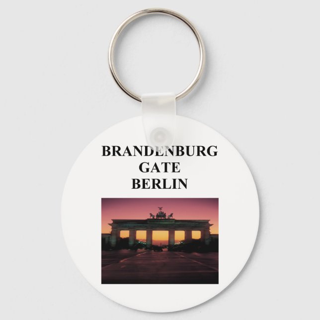 brandenburg gate key ring (Front)