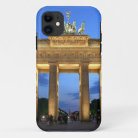 brandenburg gate night