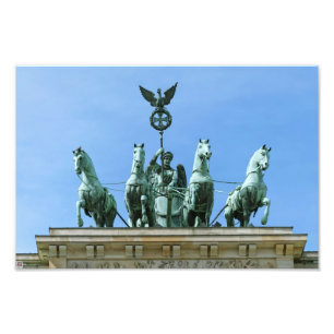 Brandenburg Gate Quadriga Berlin Photo Print