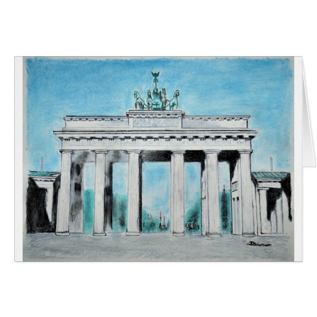 Brandenburg Gate Sketch (Front Horizontal)