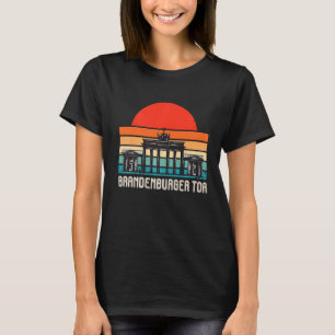 Brandenburg Gate Sunrise On Pariser Platz In Berli T-Shirt