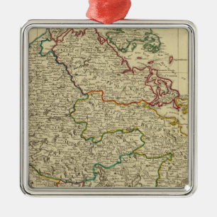 Brandenburg, W Pomerania Metal Tree Decoration