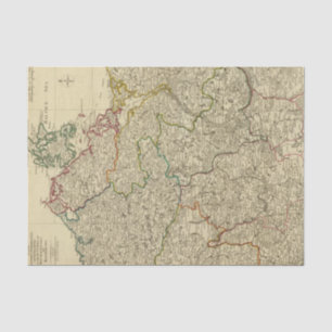 Brandenburg, W Pomerania Tissue Paper