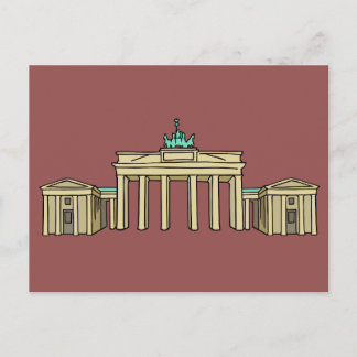Brandenburger Tor Berlin Postcard