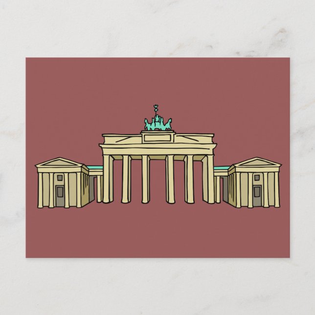 Brandenburger Tor Berlin Postcard (Front)