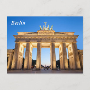 Brandenburger Tor Berlin Postcard