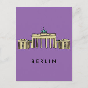 Brandenburger Tor Berlin Postcard