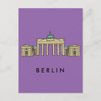 Brandenburger Tor Berlin Postcard