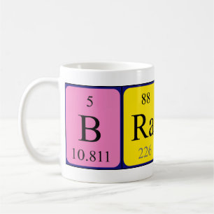 Brandi periodic table name mug