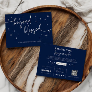 Branding Coupon Card Small Business Shop Thank you