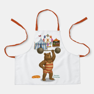 Brandon, circus strong bear apron