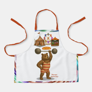 Brandon, circus strong-bear apron