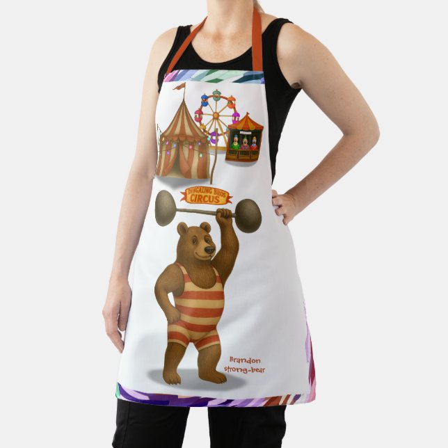 Brandon, circus strong-bear apron (Insitu)
