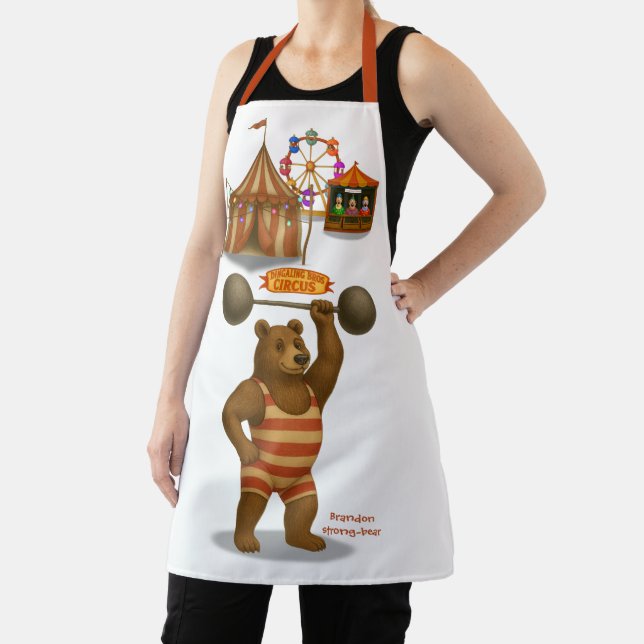 Brandon, circus strong-bear apron (Insitu)