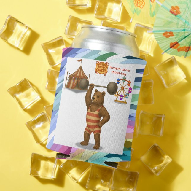 Brandon, circus strong-bear can cooler (In Situ Summer)
