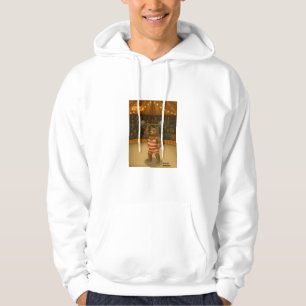 Brandon, circus strong bear hoodie