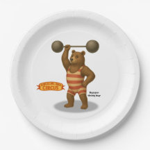 Brandon, circus strong bear