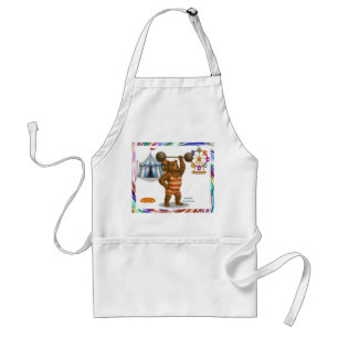 Brandon, circus strong bear standard apron
