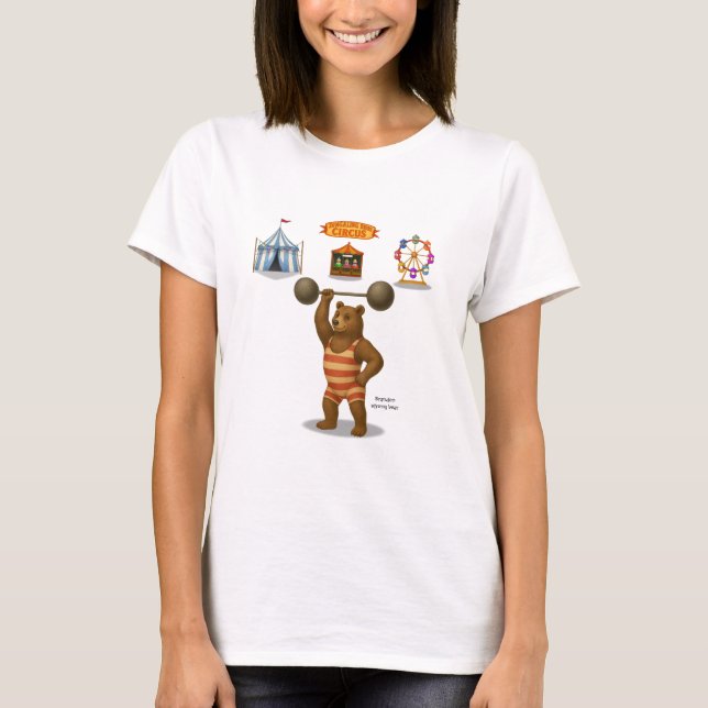Brandon, circus strong-bear T-Shirt (Front)
