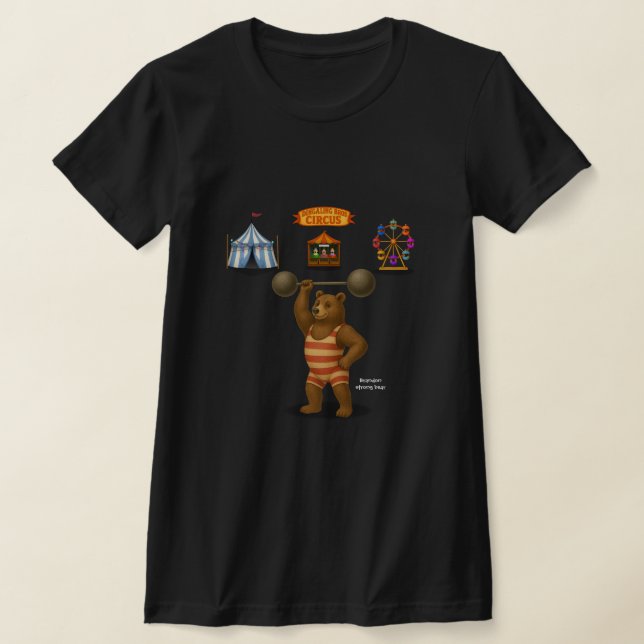 Brandon, circus strong-bear T-Shirt (Laydown)